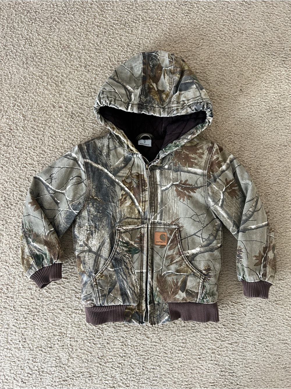 Carhartt Camo Hooded Jacket